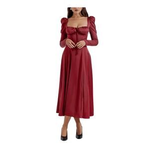 SEBILLE Ruby Corset Midi Dress